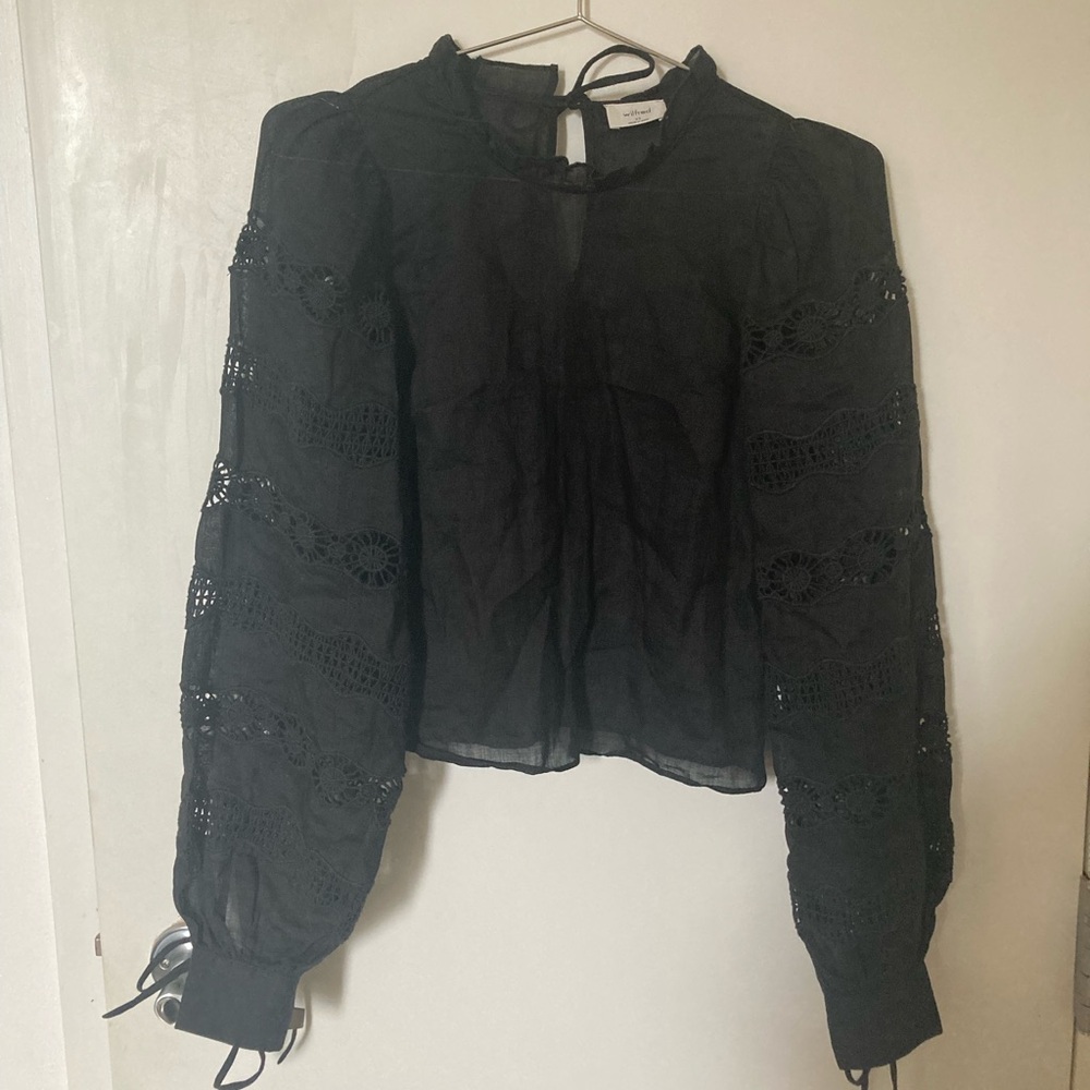 Wilfred embroidered top